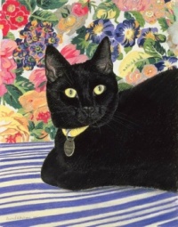Black-Cat Pastel - Anne Robinson