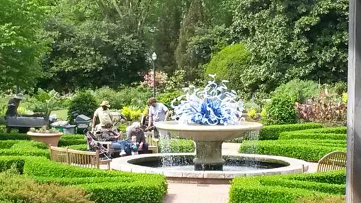 Atlanta Botanical Gardens Fountain