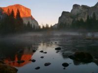 Mist over the river - Yosemite