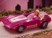 Barbie in Corvette