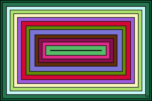 Solve Concentric Rectangles!! ~ H jigsaw puzzle online with 600 pieces