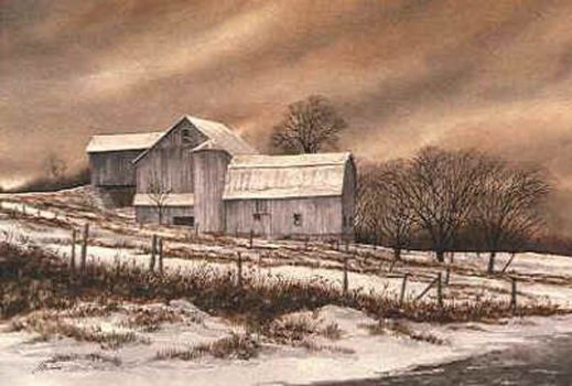 AMBIENCE OF WINTER by John Morrow - Smaller