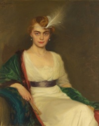 Gustaf Bernhard Österman - Portrait of Hilda Österman