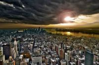 Dark Skies Over Manhattan