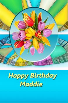 Fijne verjaardag Maddie