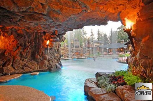 luxury home grotto