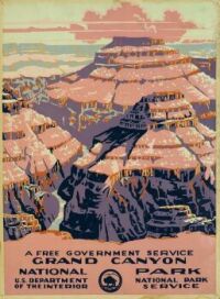 Grand Canyon National Park Poster, 1938
