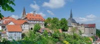 Medieval town of Warburg Germany