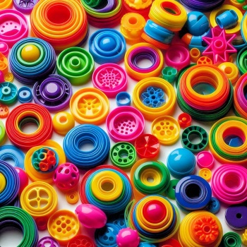 Solve ROUND THINGS jigsaw puzzle online with 100 pieces