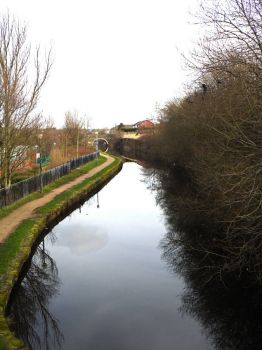 A view along the canal.