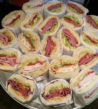 Variety Of Spreadz Sandwiches from their Online Catering Menu