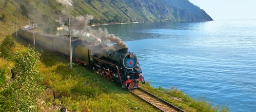 Solve Trans Siberian Railway jigsaw puzzle online with 60 pieces