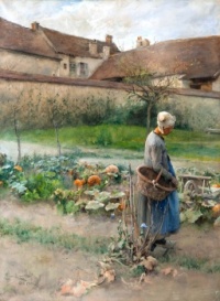 Oktober (October), Carl Larsson, 1882