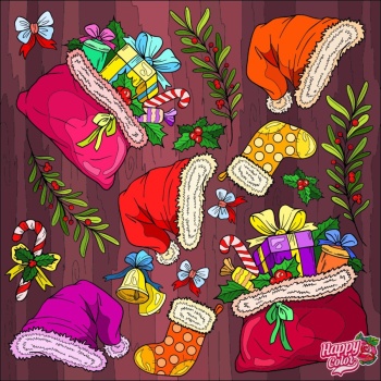 Solve Christmas 🎄 gifts 🎁 jigsaw puzzle online with 64 pieces
