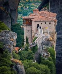 Meteora,  Greece!  The  miracle  of  nature!!