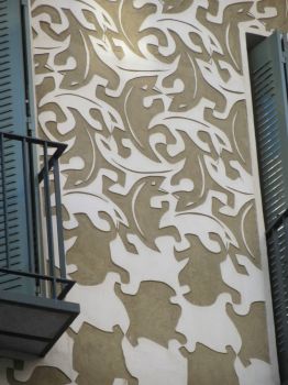 Escher facade, Madrid, Spain