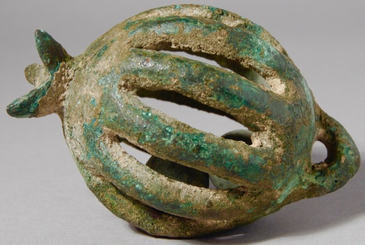 Solve Graeco-Roman Bronze Rattle in the Shape of a Pomegranate jigsaw ...