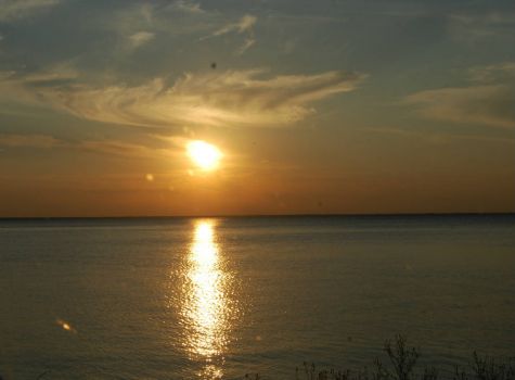 Sunset on the Bay of Green Bay