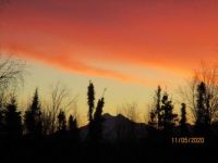 red sky