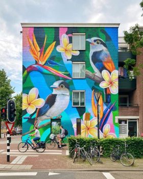 Wallpainting, Amsterdam  :-)