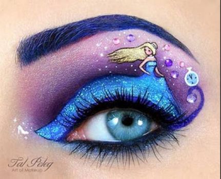 Colourful Eye Art Makeup