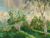 Somov's The Rainbow, 1927