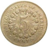 1866 nickel