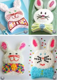 Easter Bunny cakes
