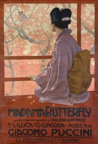 Poster - Madama Butterfly - 1904