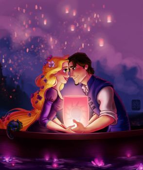 Rapunzel and Eugene
