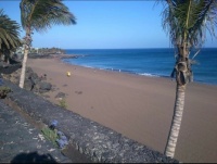 Lanzarote ..Puerto del Carmen beach.