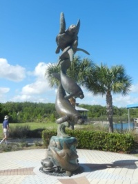 statue in Florida Park, Dec. 2015