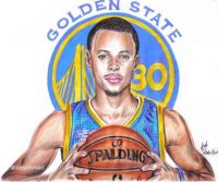 Stephen Curry MVP - 2015 Drawing