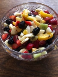 My fresh fruit salad