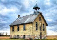 Abandoned Schoolhouse -- Ontario, Canada....
