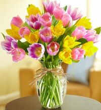 Tulip Floral Arrangement (Apr17P27)