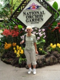 Singapur - botanická zahrada...  Singapore - Botanical Garden...