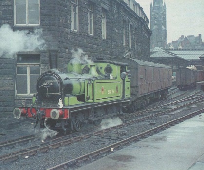 Solve LNER Class J72 0-6-0T 68736 shunting at Newcastle Central