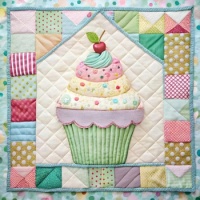 Patchwork Cupcakes
