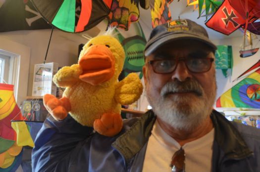 Jim and his friend, Duck, bid a farewell to Cape Cod .