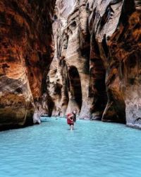 Exploring slot canyons in Utah