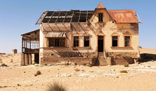 Abandoned Diamond Mining town~Namib Desert~Africa