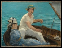 Edouard Manet (French, 1832–1883), Boating (1874)