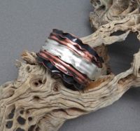 Gentle Waves Cuff bracelet by Alene Geed
