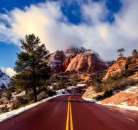 The Road To Zion National Park