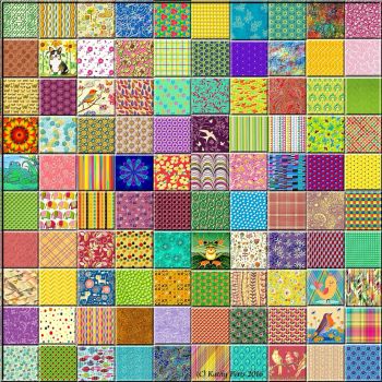 100 Square Tile Puzzle