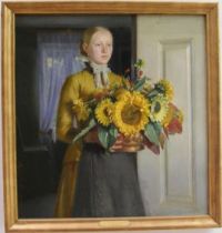 Pigen med solsikkerne