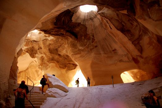 Beit Guvrin - Maresha National Park, Israel. Bell caves complex.