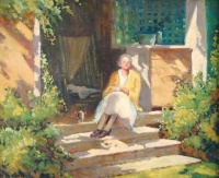 Mary Bradish Titcomb (American, 1858–1937), Morning Coffee