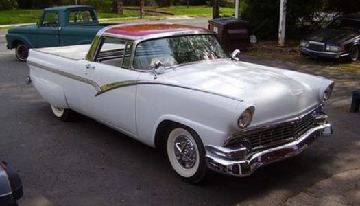 Solve 1956 Ford Crown Victoria Ranchero jigsaw puzzle online with 91 pieces